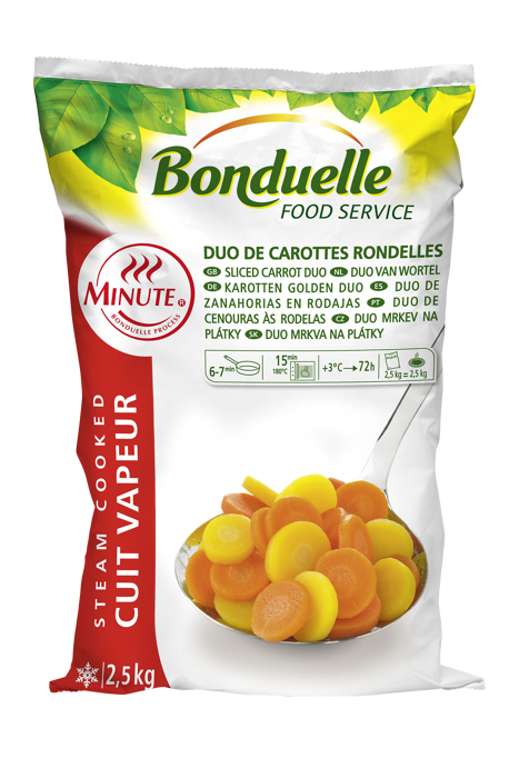 Duo de carottes en rondelles Minute ® - en gros, Grossiste, Fournisseur
