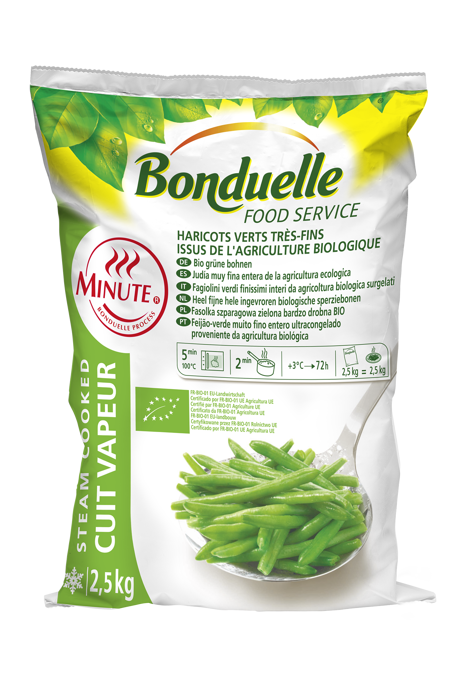 Haricots verts très fins BIO Minute® Haricots verts très fins BIO Minute®