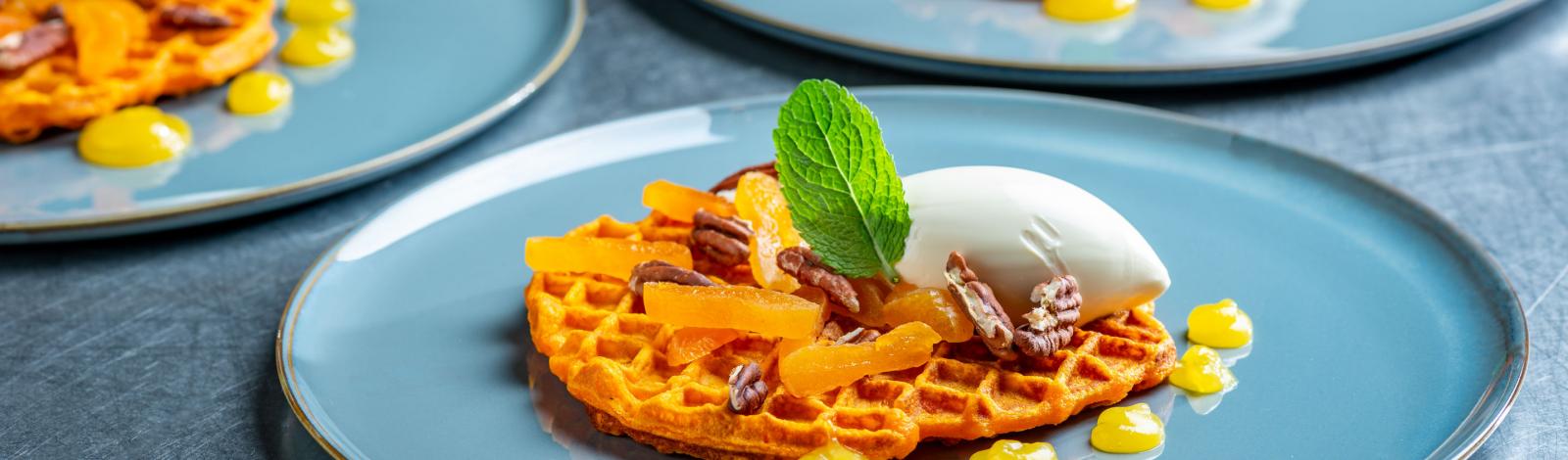 24/7 groenten: Carrot waffle surprise