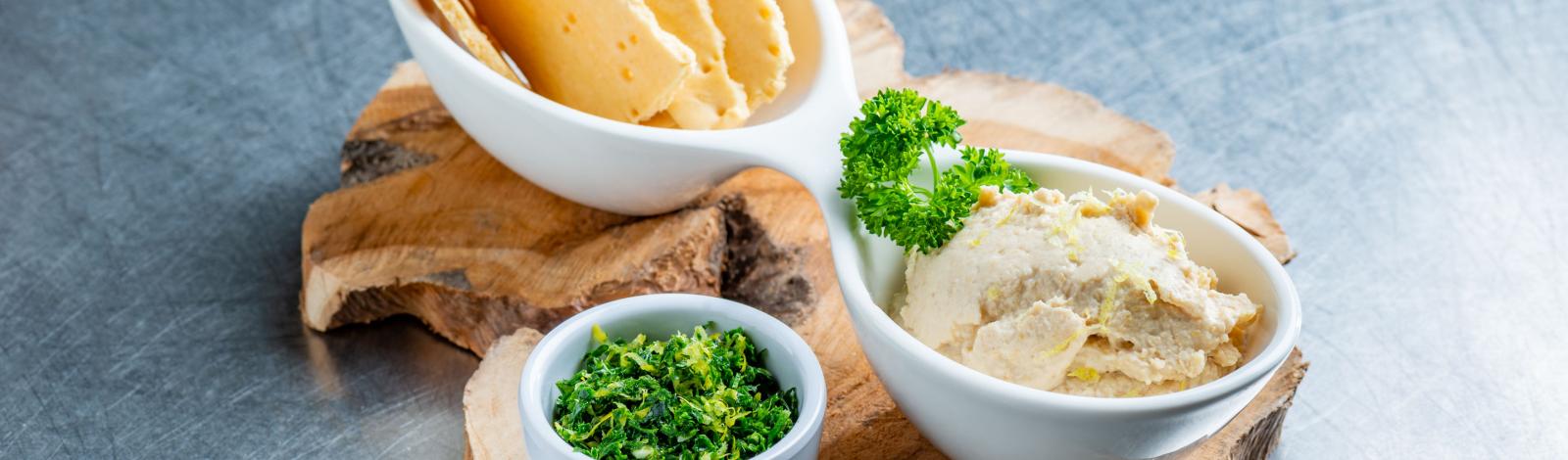 24/7 groenten: Spread fresh with parsley