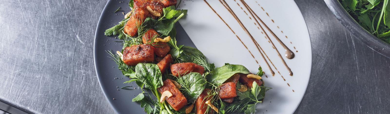 Salade sweet & spicy Salade sweet & spicy